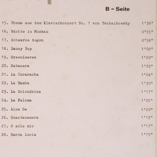 Sound Ochester Jügens: Hits of the World, OPP(5-29), D, woc, 1970 - LP - Y4825 - 6,00 Euro