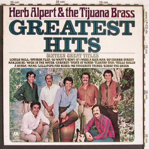 Alpert,Herb & Tijuana Brass: Greatest Hits, Foc, AM (AMLS 980), UK, 1970 Typ: LP Best.-Nr.: Y4851 Preis: 7,50 Euro