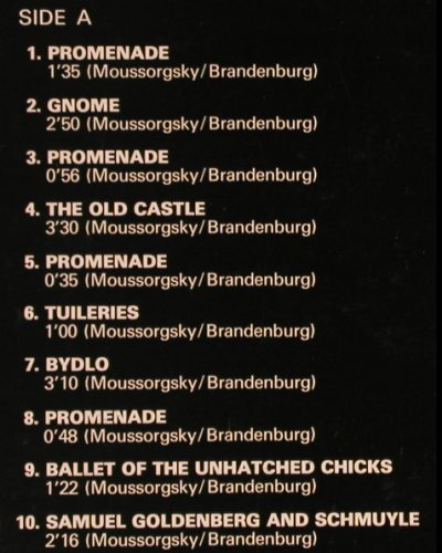 Rias Orchestra / Helmut Brandenburg: Pictures from an Exhibition, Sonoton (SON 129), D Typ: LP Best.-Nr.: Y4888 Preis: 7,50 Euro