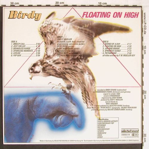 Birdy: Floating on High, SelectedS. (179), D, 1986 Typ: LP Best.-Nr.: Y4891 Preis: 6,00 Euro