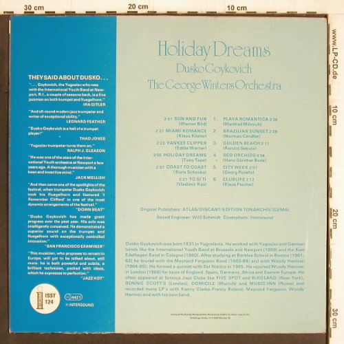 Winters Orchestra,George: Holiday Deams-Dusko Goykovich, Intersound (ISST 124), D, m /vg+ Typ: LP Best.-Nr.: Y4901 Preis: 6,00 Euro