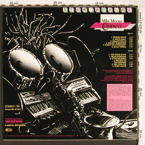 Moore Company,Mike: Storyboards, instrumental, SelectedS.(194), D, 1988 - LP - Y5089 - 5,00 Euro