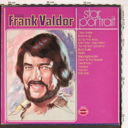Valdor,Frank: Star Portrait, Box, clear vinyl, Somerset (766/767), D Typ: 2LP Best.-Nr.: Y5093 Preis: 7,50 Euro