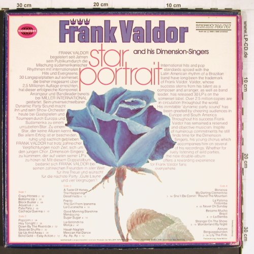Valdor,Frank: Star Portrait, Box, clear vinyl, Somerset (766/767), D Typ: 2LP Best.-Nr.: Y5093 Preis: 7,50 Euro