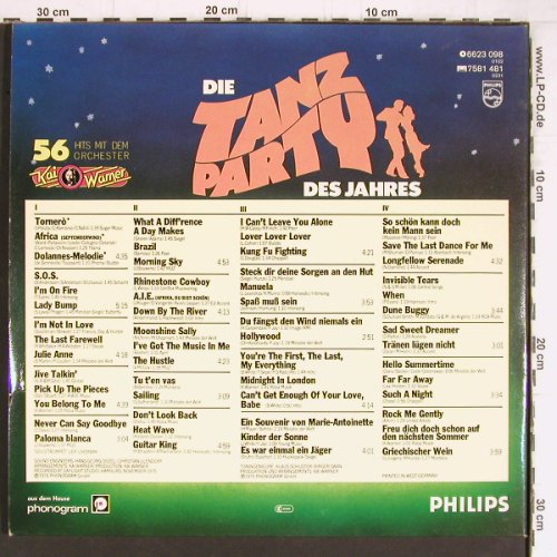 Warner,Kai: Die Tanzplatte des Jahres, Foc, Philips (6623 098), D Typ: 2LP Best.-Nr.: Y5094 Preis: 6,00 Euro