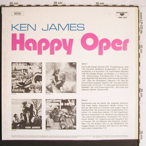 James,Ken: Happy Oper, Primaphon (PMR 3504), D Typ: LP Best.-Nr.: Y5170 Preis: 5,00 Euro