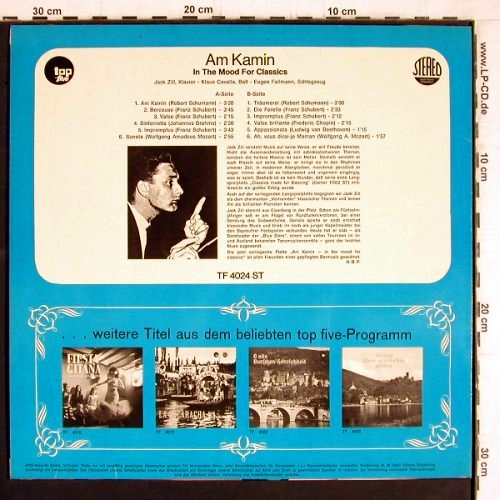 Zill,Jack/Klaus Cavalla/Eu.Fallmann: Am Kamin, Top five, D, 1969 Typ: LP Best.-Nr.: Y5171 Preis: 6,00 Euro