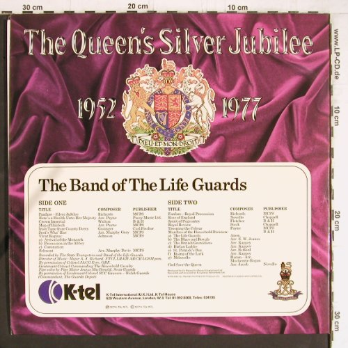 Band Of The Life Guards: The Queen' Silver Jubilee 1952-1977, K-tel (NE 963), UK, Foc, 1977 Typ: LP Best.-Nr.: Y5181 Preis: 9,00 Euro