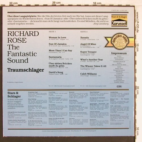 Rose,Richard: Traumschlager, Karussell (2872 164), D, 1981 Typ: LP Best.-Nr.: Y5184 Preis: 5,00 Euro