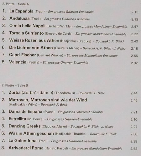 Alzner Orchester, Claudius: Sonne und Meer,Wo Bouzoukis..., Foc, Elite Special (LP 32 706 4), CH, 1981 Typ: 2LP Best.-Nr.: Y5193 Preis: 7,50 Euro