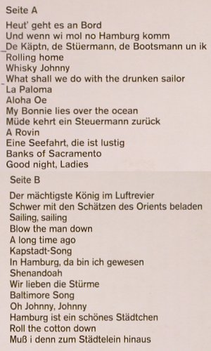 James,Jo mit Chor und Orch.: Sailors Hitparade,28Shanties a gogo, Falcon (L-ST 7085), D Typ: LP Best.-Nr.: Y5194 Preis: 5,00 Euro