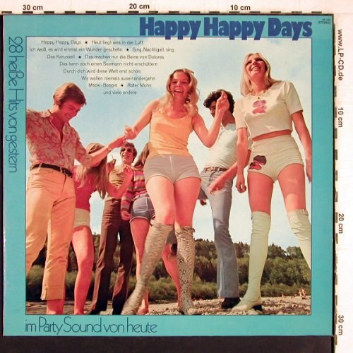 Klein,Ferdy/Jary,Michael  Chor&Orch: Happy Happy Days, 28 heiße Hits, Ariola, Club Sonderaufl. (61 135), D Typ: LP Best.-Nr.: Y5197 Preis: 5,00 Euro