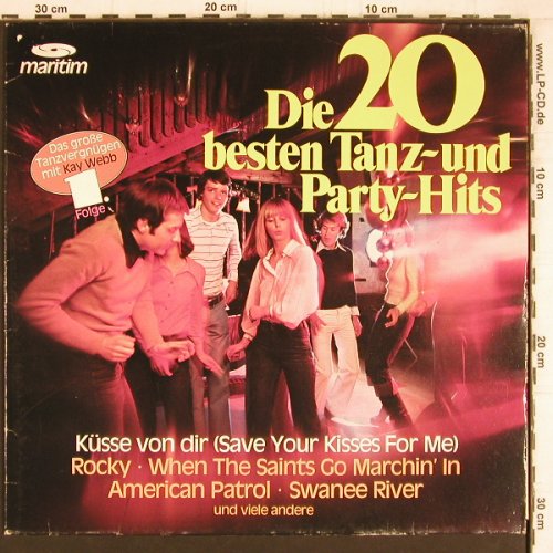 Webb,Kai - Chor und Orch.: Die 20 besten Tanz u.Party Hits, Maritim (47 435), D, 1976 Typ: LP Best.-Nr.: Y5203 Preis: 5,00 Euro