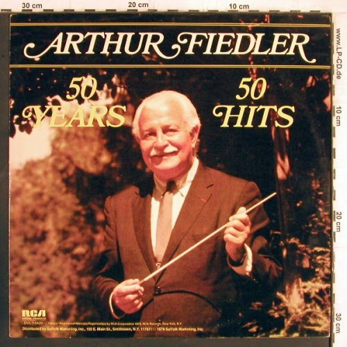 Fiedler,Arthur: 50 Years 50 Hits, RCA Special Products (DVL 1-0420), US, Ri, 1979 Typ: LP Best.-Nr.: Y5237 Preis: 6,00 Euro