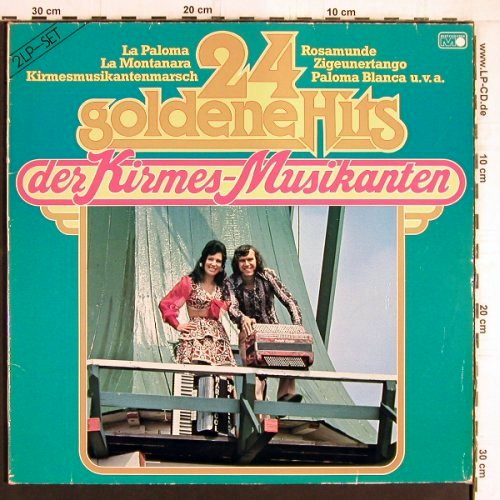 Kirmesmusikanten: 24 goldene Hits, Foc, Metronome (0080.038), D, 1979 Typ: 2LP Best.-Nr.: Y5265 Preis: 7,50 Euro