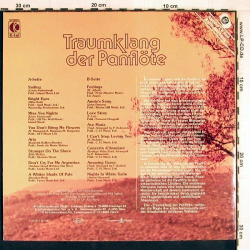 Belmonde,Pierre: Traumklang der Panflöte, K-tel (TG 1397), D, 1982 Typ: LP Best.-Nr.: Y5280 Preis: 6,00 Euro