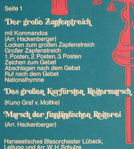 Hanseatisches Blasorchester Lübeck: Das große Marsch-Doppelalbum mit..., Tip (2429 013), D Typ: 2LP Best.-Nr.: Y5346 Preis: 7,50 Euro