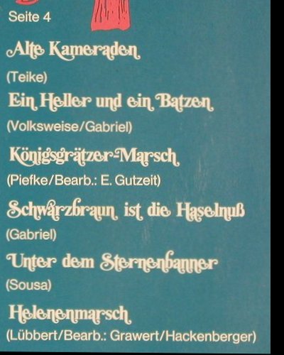 Hanseatisches Blasorchester Lübeck: Das große Marsch-Doppelalbum mit..., Tip (2429 013), D Typ: 2LP Best.-Nr.: Y5346 Preis: 7,50 Euro