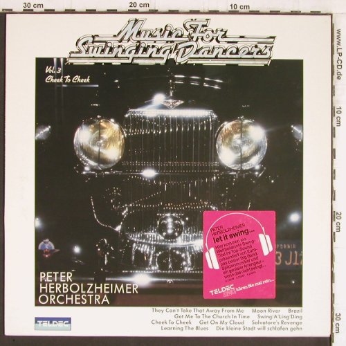 Herbolzheimer Orch.,Peter: Music For Swinging Dancers Vol.3, Teldec (6.25868 AP), D, 1984 Typ: LP Best.-Nr.: Y5406 Preis: 7,50 Euro