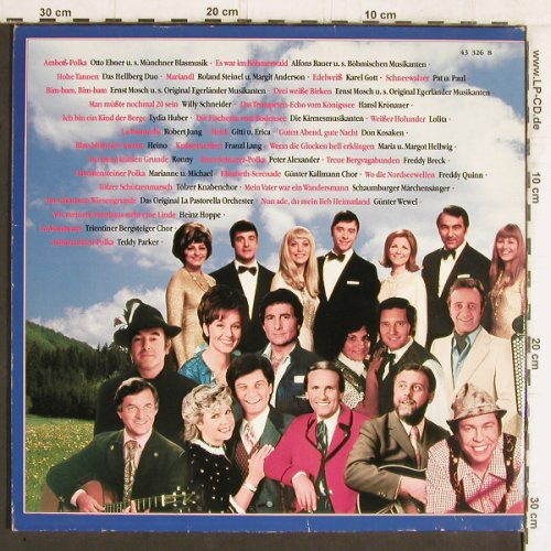 V.A.Das Grosse Volkstümliche: Schlageralbum, Foc, Marcato (43 326 8), D, 1986 Typ: 2LP Best.-Nr.: Y5417 Preis: 6,00 Euro