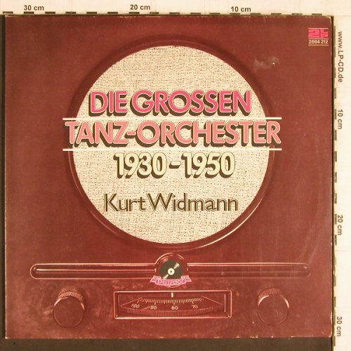 Widmann,Kurt: Die grossen Tanz-Orchester, Foc, Polydor, vg+/m- (2664 212), D,1930-50 Typ: 2LP Best.-Nr.: Y5453 Preis: 7,50 Euro