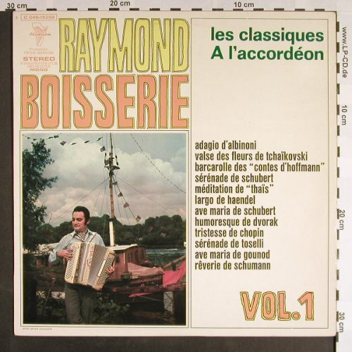 Boisserie,Raymond: Les Classique a l'accordeon, Vol.1, Trianon (C 046-15259), F Typ: LP Best.-Nr.: Y5466 Preis: 5,00 Euro