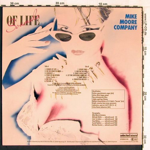 Moore Company,Mike: Sounds of Life, (instrumental), Selected Sound(181), D, 1982 - LP - Y5475 - 5,00 Euro