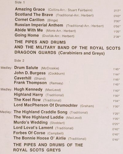 Military B.Royal Scots Dragoon G.: Amazing Grace, RCA International(INTS 1386), D, 1972 - LP - Y5479 - 5,00 Euro