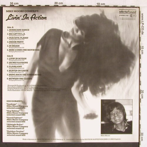 Moore Company,Mike: Livin' in Action, Selected Sound(168), D, 1984 - LP - Y5489 - 5,00 Euro
