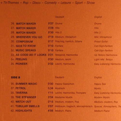Groves,John: Hot Spot-Jingles,Intros+Endings...., Selected Sound (9119), D,Vol.2, 1985 Typ: LP Best.-Nr.: Y5524 Preis: 5,00 Euro