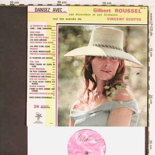 Roussel,Gilbert / Vincent Scotto: Dansez Avec...Accordeon et son Orch, Trianon (5350 TRS), F Typ: 10" Best.-Nr.: Y5545 Preis: 6,00 Euro