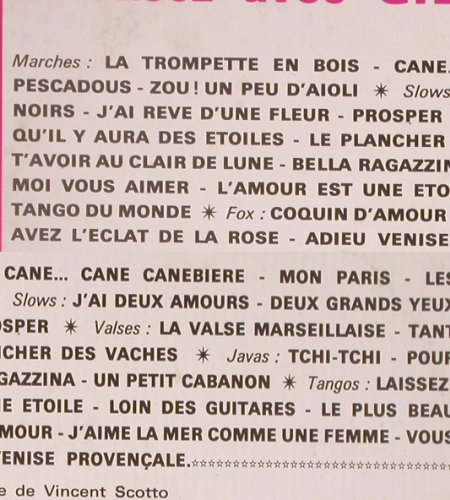 Roussel,Gilbert / Vincent Scotto: Dansez Avec...Accordeon et son Orch, Trianon (5350 TRS), F Typ: 10" Best.-Nr.: Y5545 Preis: 6,00 Euro
