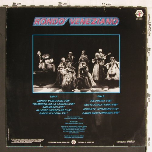 Rondo Veneziano: Same, Baby (BR 56011), B, 1980 Typ: LP Best.-Nr.: Y5591 Preis: 5,00 Euro