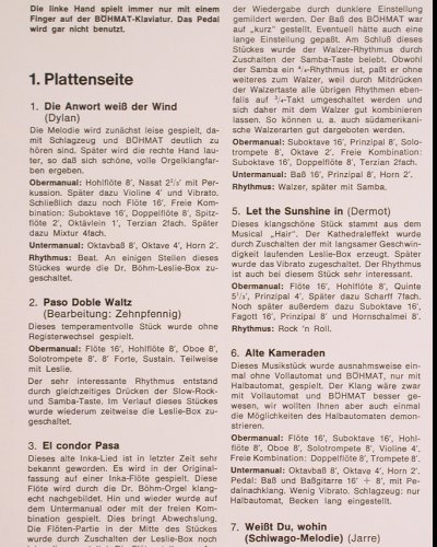 Zehnpfennig,Ady: Goldene Zeiten für Musikfreunde,Foc, Dr.Böhm (F 60.291), D, m /vg+ Typ: LP Best.-Nr.: Y5683 Preis: 6,00 Euro