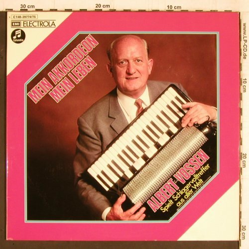 Vossen,Albert: Mein Akkordeon Mein Leben, Foc, EMI Columbia (C 148-29774/75), D Typ: 2LP Best.-Nr.: Y5684 Preis: 7,50 Euro