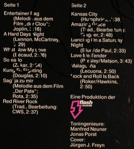 Wagner Sextett,Conny: Live, signiert, Autogrammkarte, Flash Rec. (FST 26-0845), D Typ: LP Best.-Nr.: Y5687 Preis: 6,50 Euro