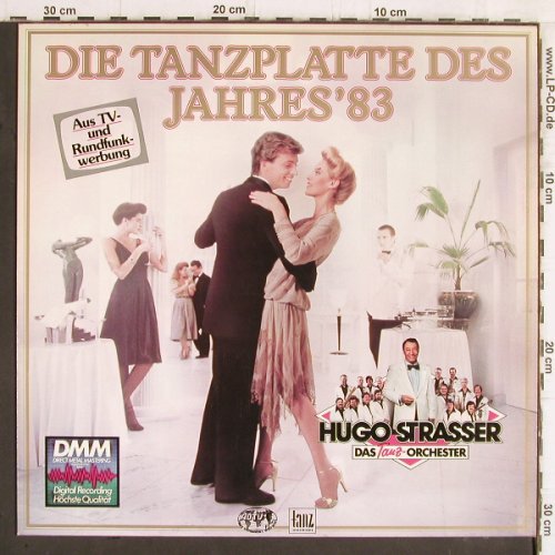 Strasser,Hugo & Tanz-Orch.: Die Tanzplatte des Jahres '83, EMI(088-46 650), D, 1982 - LP - Y5834 - 6,00 Euro