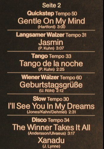 Kuhn,Paul & Orchester: Tanzparty mit Paul Kuhn, Europa (111 755.6), D, 1980 Typ: LP Best.-Nr.: Y5838 Preis: 5,00 Euro