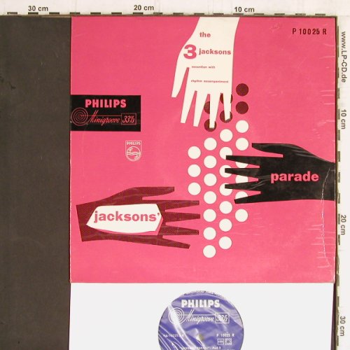 3.Jacksons: Parade(Accordion with...), Philips (P 10025 R), NL Typ: 10" Best.-Nr.: Y5850 Preis: 9,00 Euro