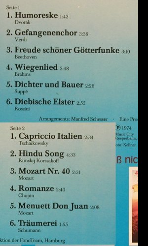 Listmann,Werner - Orchester: Romantische Trompete (1974), Maritim(47 694), D, 1980 - LP - Y5858 - 6,00 Euro