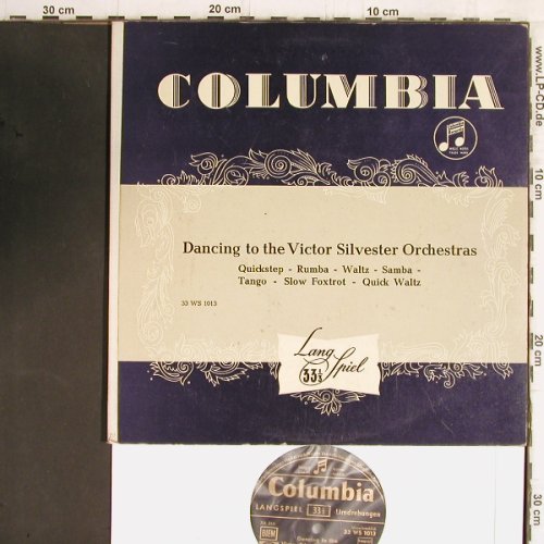 Silvester Orchestras,Victor: Dancing to the, Foc, vg+/m-, Columbia(33 WS 1013), D,  - 10inch - Y5877 - 9,00 Euro