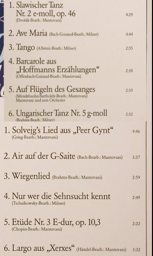 Mantovani & sein Orchester: Wunschkonzert, Decca(6.26096 LF), D, Ri, 1985 - LP - Y5969 - 6,00 Euro