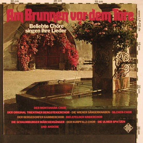 V.A.Am Brunnen vor dem Tore: Beliebte Chöre singen ihre Lieder, Telefunken(S 14 733 P), D, Muster, 1973 - LP - Y598 - 7,50 Euro