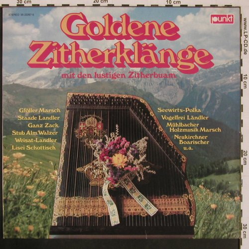 Zitterbuam: Goldene Zitherklänge mit den, Punkt(05 22267-5), D, 1974 - LP - Y59 - 6,00 Euro