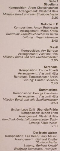 Bures,Miloslav: Trompeten Serenade, Amiga (8 55 751), DDR, 1980 Typ: LP Best.-Nr.: Y6182 Preis: 7,50 Euro