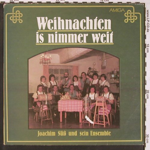 Süß,Joachim und sein Ensemble: Weihnachten Is Nimmer Weit,m-/vg+, Amiga (blau)(8 45 246), DDR, 1982 - LP - Y621 - 6,00 Euro