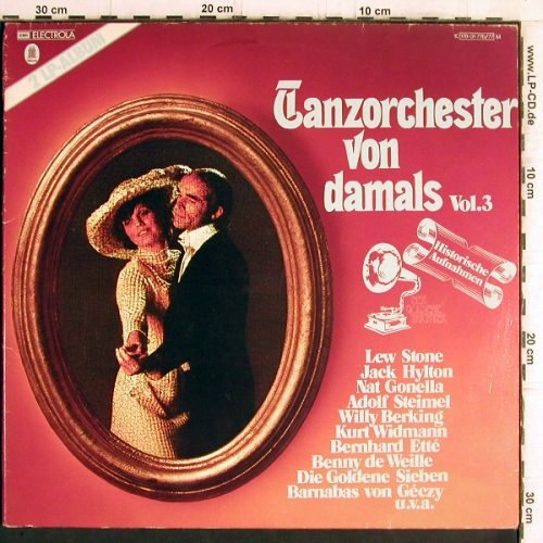 V.A.Tanzorchester von Damals: Vol.3 - 28 Tr., Foc, Odeon (178-31 776/77 M), D Typ: 2LP Best.-Nr.: Y6240 Preis: 9,00 Euro
