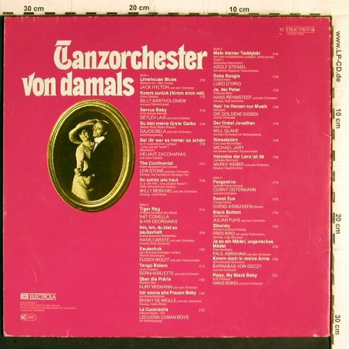 V.A.Tanzorchester von Damals: Vol.3 - 28 Tr., Foc, Odeon (178-31 776/77 M), D Typ: 2LP Best.-Nr.: Y6240 Preis: 9,00 Euro
