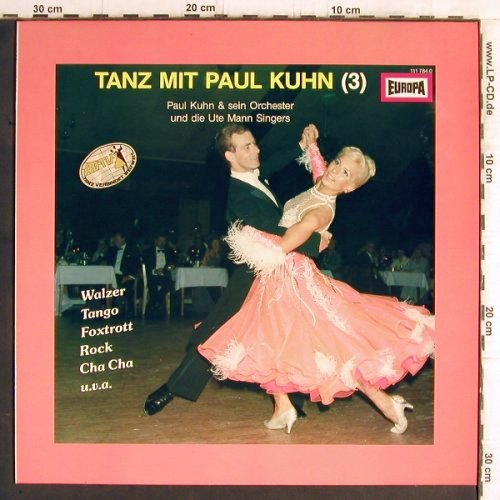 Kuhn,Paul /& Ute Mann Singers: Tanz mit Paul Kuhn(3), Europa (111 784.0), D Typ: LP Best.-Nr.: Y6277 Preis: 6,00 Euro