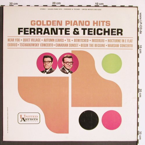 Ferrante & Teicher: Golden Piano Hits, UA (UAS 6269), US, 1963 Typ: LP Best.-Nr.: Y6365 Preis: 12,50 Euro
